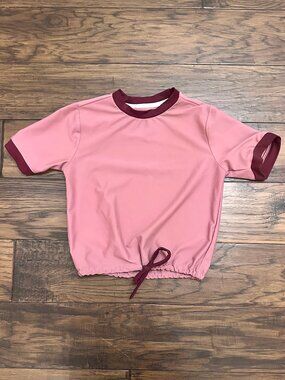 Courtside Kids Dance Tee in Pink